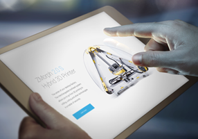 Ratioweb Projekt - Zmorph, Website eines 3D-Druckerherstellers