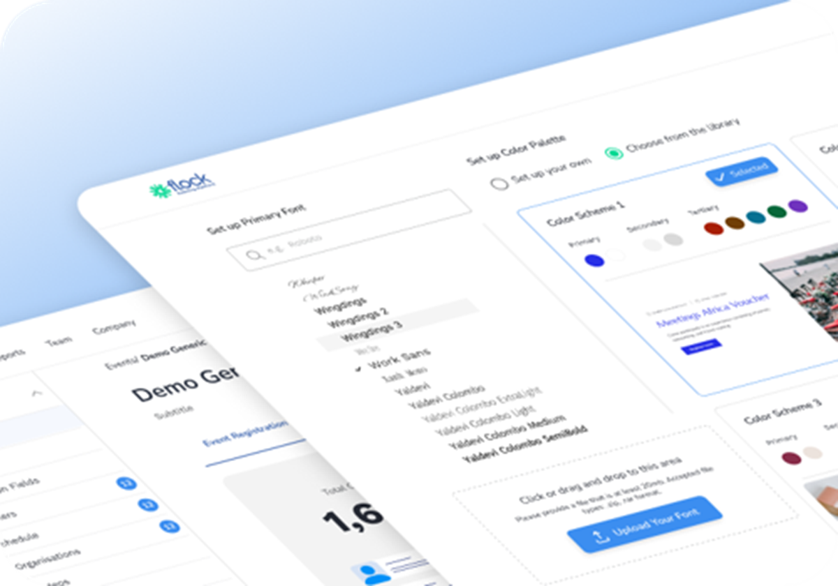 Event-Management-Plattform (Design und Entwicklung) - Flock Events