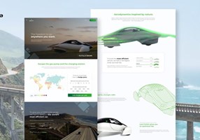 Brandetize Projekt - Aptera - Website-Design