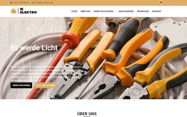 Buzzard-Webdesign Projekt - Webseite Launch
