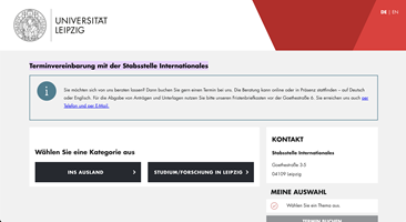 Robimo GmbH Projekt - Terminvergabesyste SSI