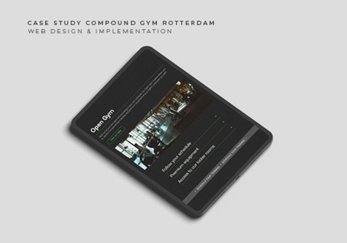 Compound Gym – Website - 
