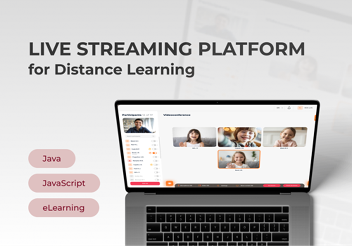 Live-Streaming-Plattform für Fernunterricht