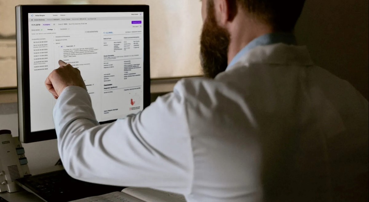 Webservice für neurologische EEG-Diagnosen mit innovativen KI-basierten Produkten für hochwertige und effiziente Berichte.