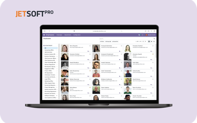 JetSoftPro Projekt - JetPeople: Open-Source-Personalmanagement-System