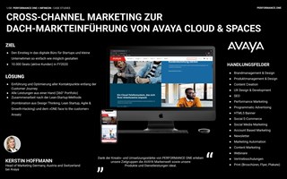 PERFORMANCE ONE AG Projekt - AVAYA Markteinführung
