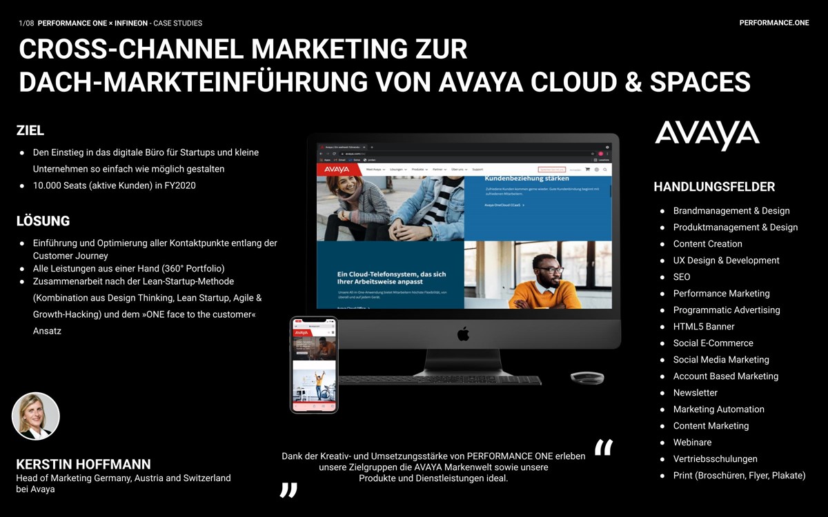 AVAYA Markteinführung