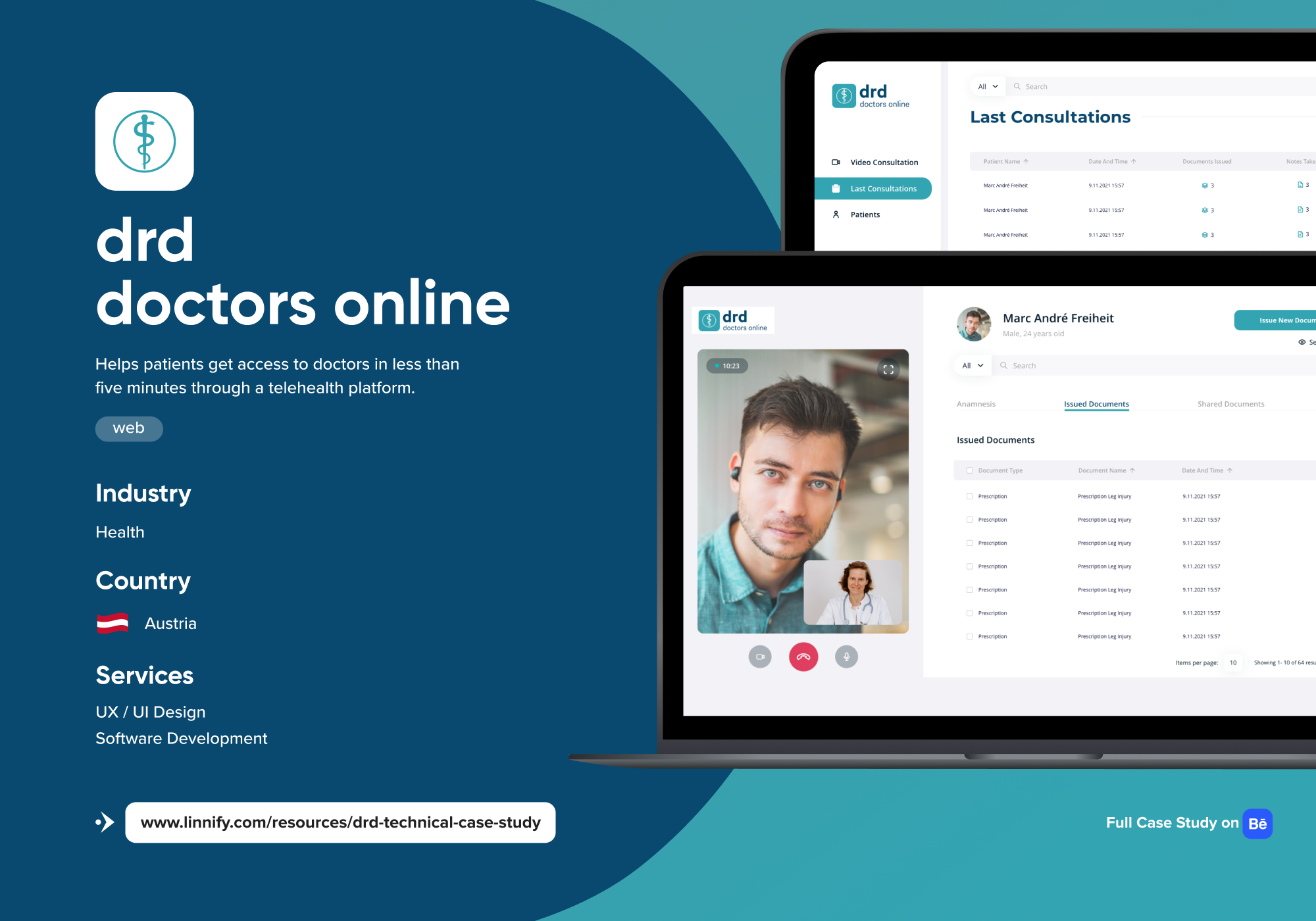 Linnify Projekt - drd-Ärzte online