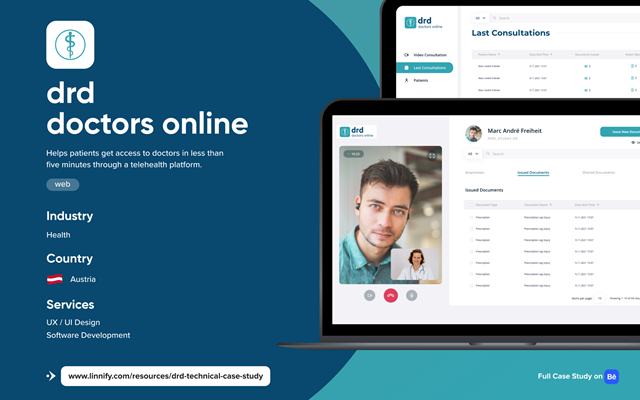 Linnify Projekt - drd-Ärzte online