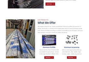 Creative Web Ethiopia Projekt - Webdesign für Lalogate Aluminum