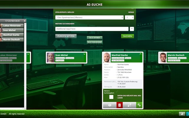 maexware solutions GmbH Projekt - SoccerGPT