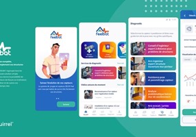 Squirrel - Agence mobile et web Projekt - iOS- und Android-Mobile-App - IoT für die Bauindustrie