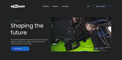 Pipecodes Projekt - WTVision Website
