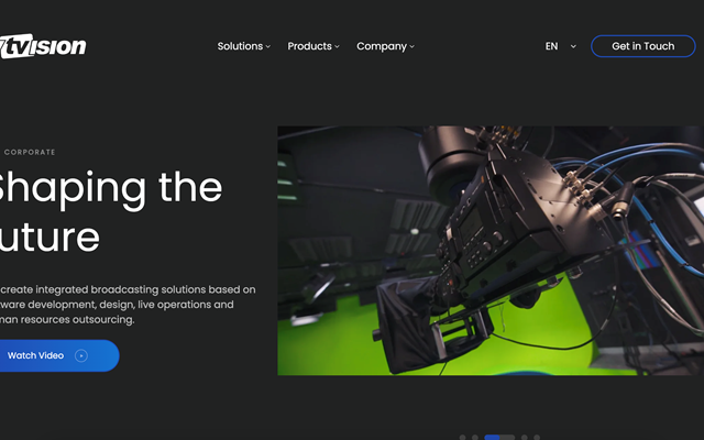 Pipecodes Projekt - WTVision Website