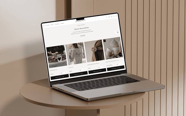 muun studio Projekt - Shopify-Neuaufbau mit Bundles und Wunschliste