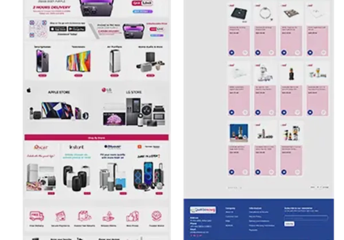 Entwicklung von Magento-E-Commerce-Websites und -Apps - Jumbo Sooq