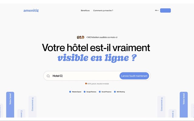Nocode Factory Projekt - Un audit de visibilité hôtelière piloté par IA qui génère des leads qualifiés