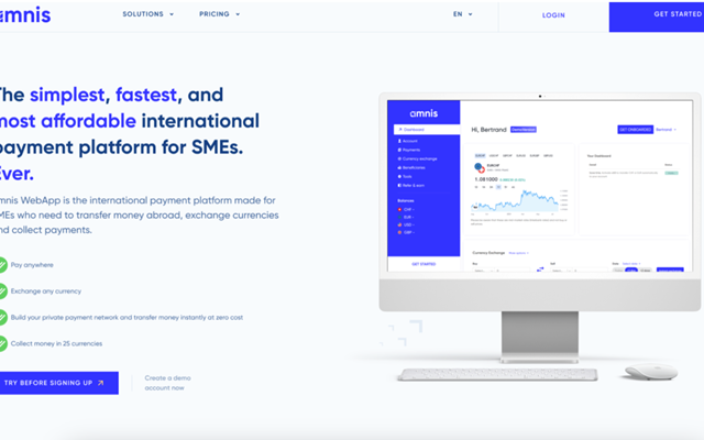 Betlace Projekt - Amnis WordPress-Website
