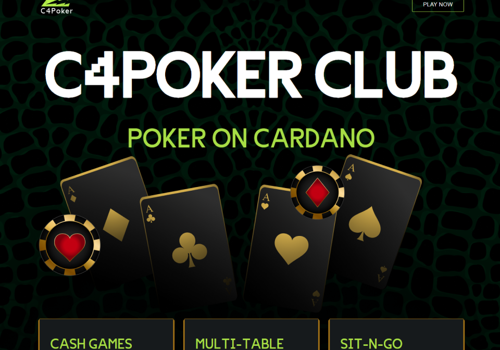 Pokerplattform auf der Cardano-Blockchain
