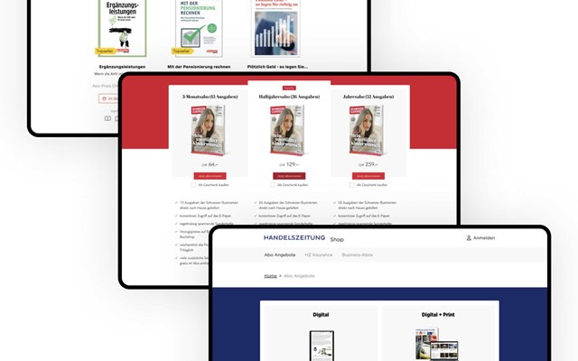 sprylab technologies GmbH Projekt - Abo- und Buch-Shops
