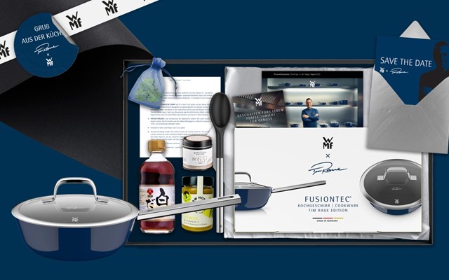 LHLK Agentur für Kommunikation GmbH Projekt - WMF x Tim Raue, ein Presselunch, der Produkt und Performance erlebbar macht