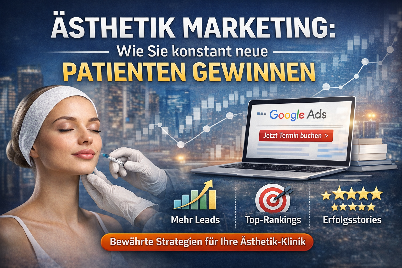 ELKEON Projekt - Google Ads Leadgenerierung für Ästhetikklinik