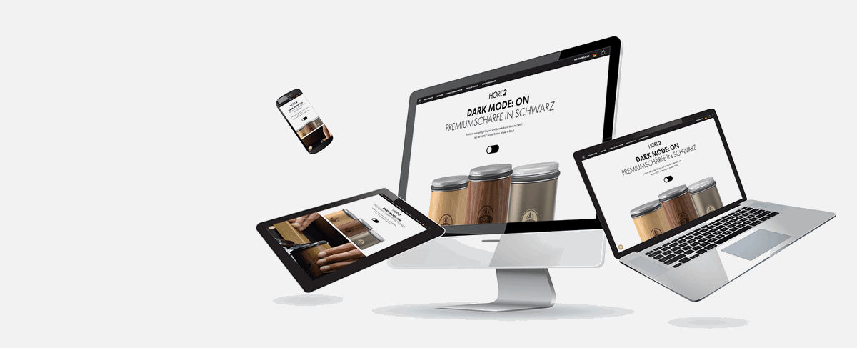 HORL.com - Website und Onlineshop Entwicklung