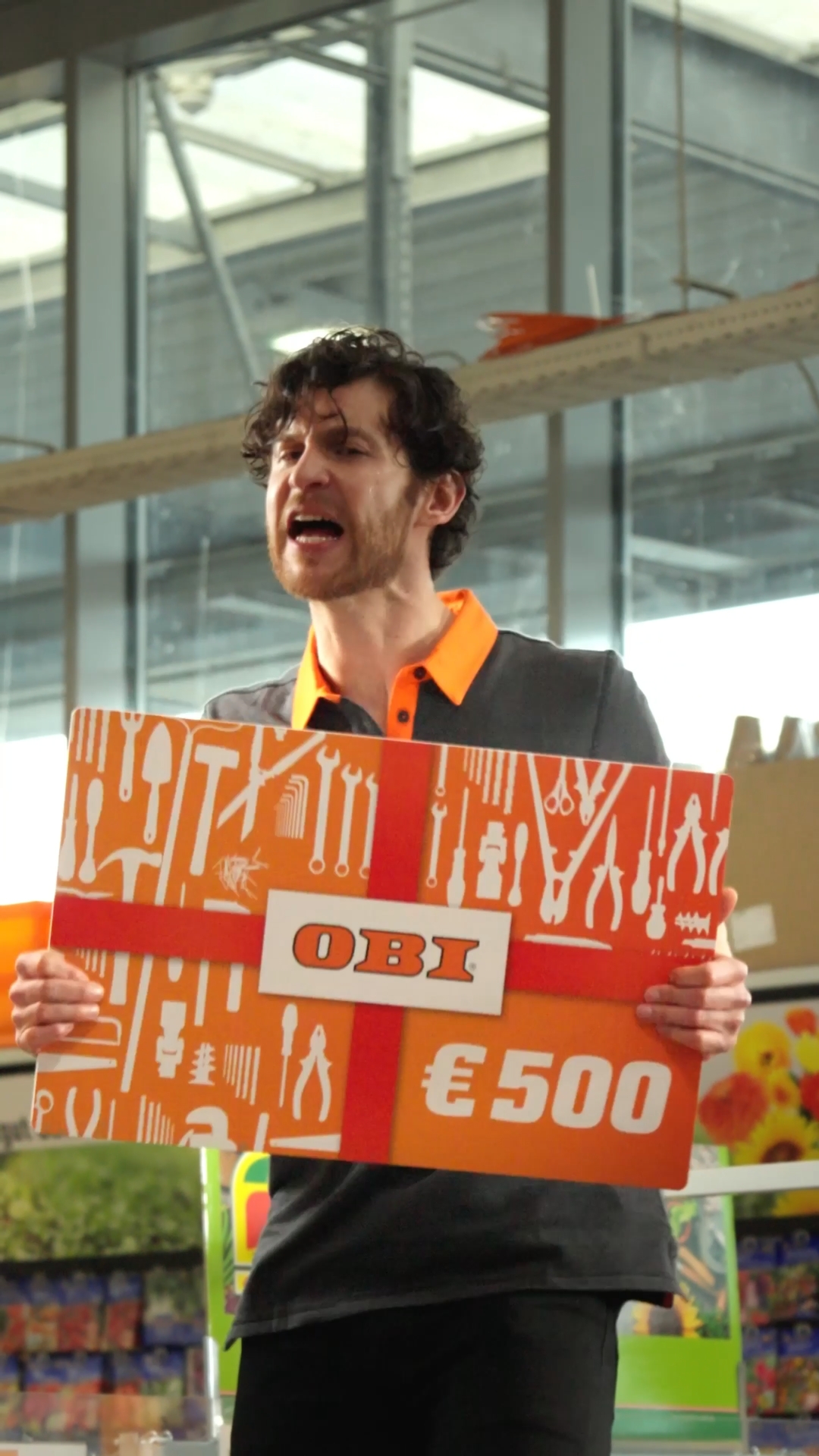Frame de la Frame Projekt - OBI (Social-Media-Spot)
