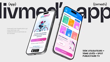 Digital Unicorn SAS Projekt - Livmed’s, Mobile Gesundheits-App und Bestellung von Medikamenten in der Apotheke