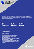 adcologne GmbH Projekt - Kampagnen skalierung Mailstore Google Ads