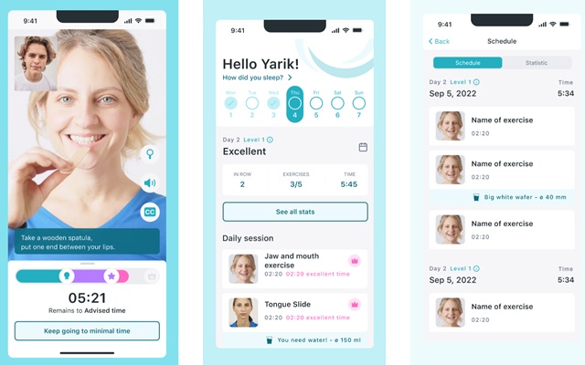 Ein-des-ein Projekt - Schnarchen Behandlung App Entwicklung