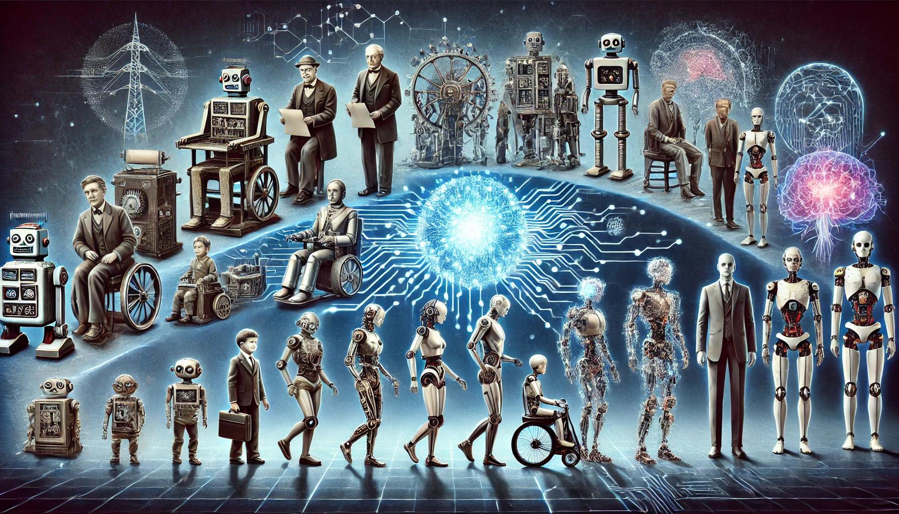 Die Entwicklung von Künstlicher Intelligenz: Vergangenheit, Gegenwart und Zukunft