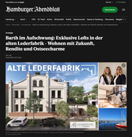 Kunert.Concept Projekt - Kapitalanlageimmobilien an der Ostsee, überregional im Hamburger Abendblatt