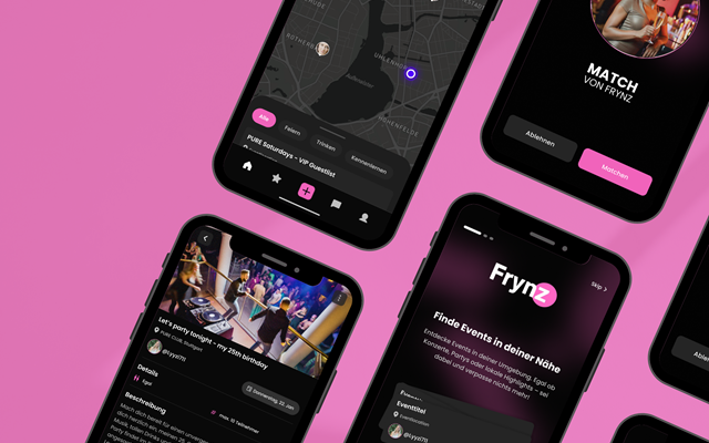 hafencity.dev GmbH Projekt - Frynz: Die Social-App, die verbindet.