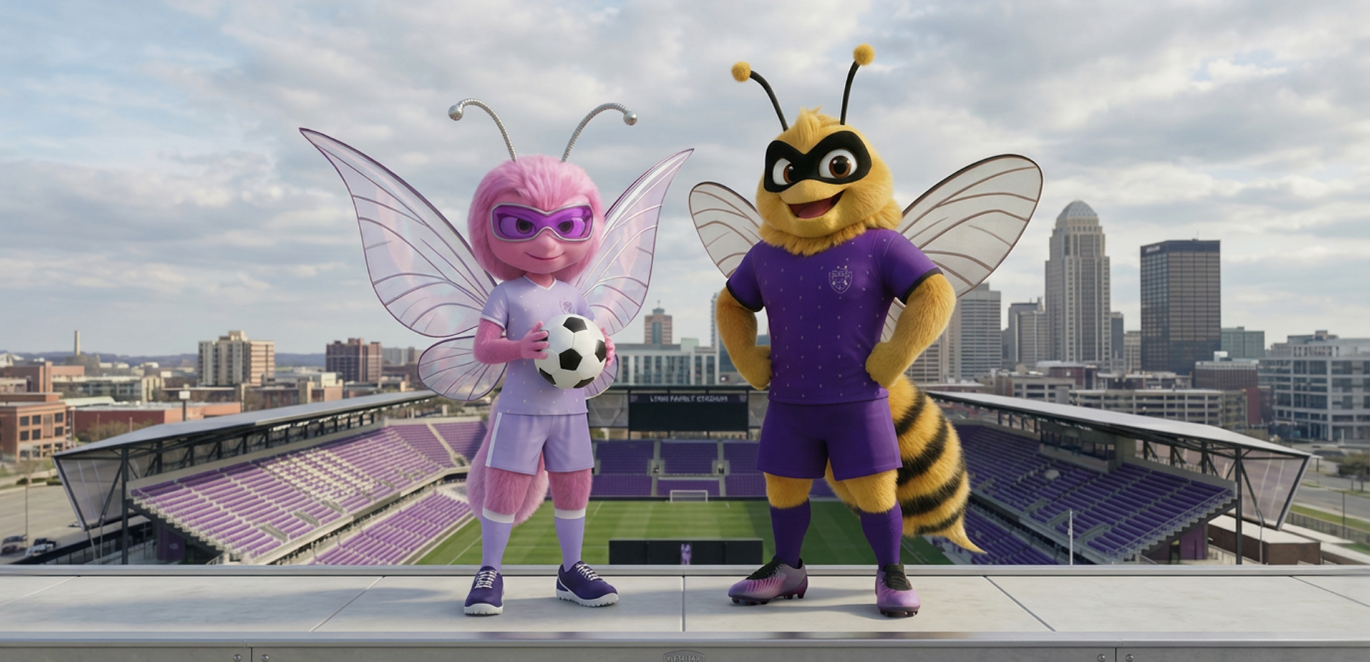 Dream Farm Agency Projekt - Maskottchen für Louisville City FC & Racing Louisville FC