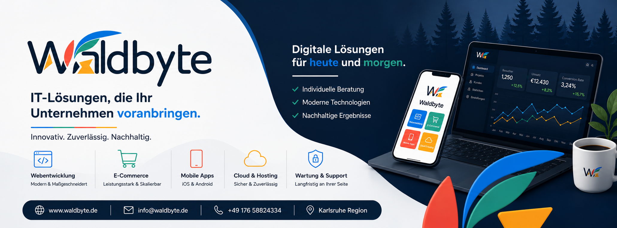 Waldbyte Digital Agentur Headerbild