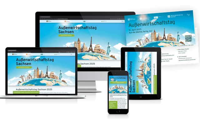 jahnkedesign.com »interdisziplinäres büro für gestaltung« Projekt - außenwirtschaftstag sachsen