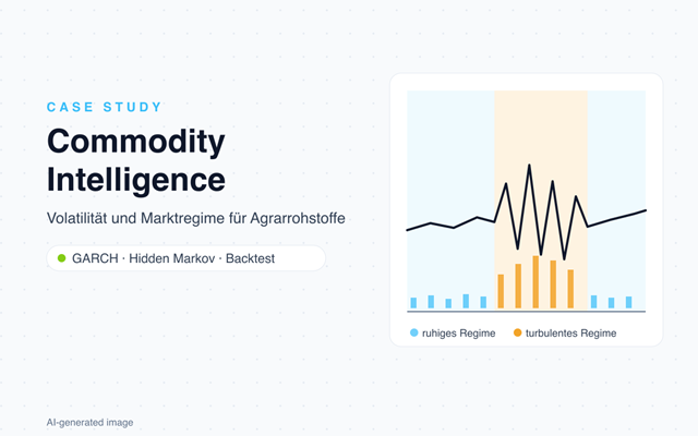 myBytes GmbH Projekt - Commodity Intelligence: Volatilitaet und Marktregime für Soft Commodities