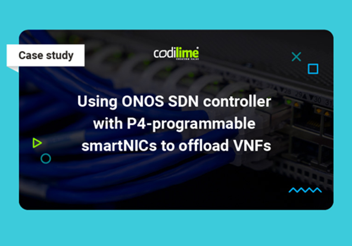 Einsatz des ONOS-SDN-Controllers mit P4-programmierbaren SmartNICs zur Auslagerung von VNFs - 