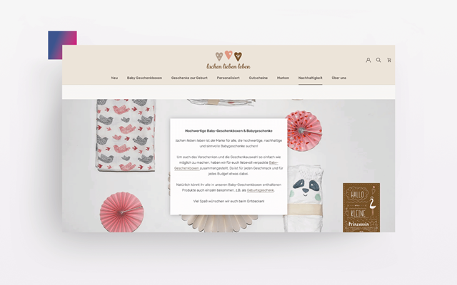 eCommercely Projekt - Geschichtenerzählen