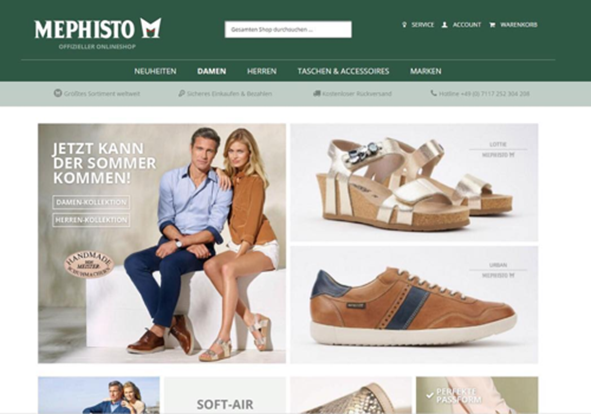 E-Commerce-Entwicklung für MEPHISTO - 