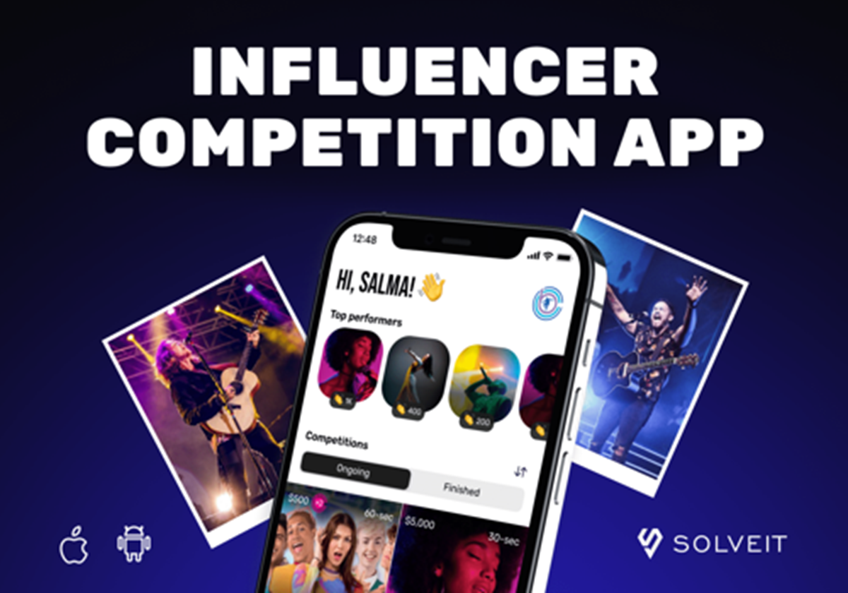 Influencer-Wettbewerb-App