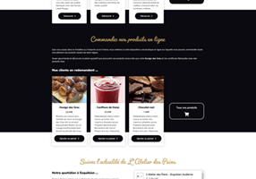 Valentin MIONNET Projekt - Bäckerei-Website