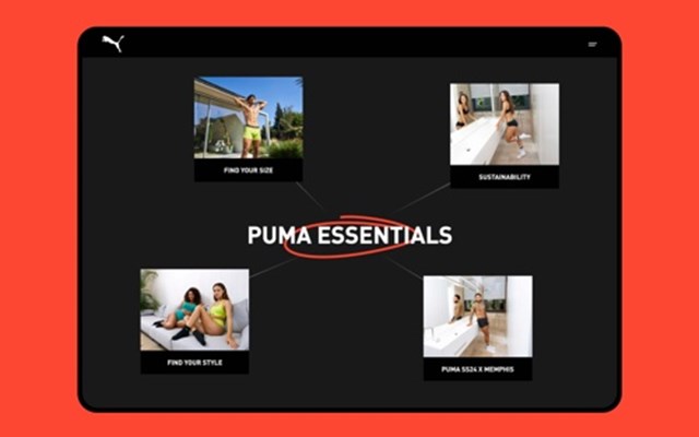 No Heroes Projekt - Website Puma Bodywear
