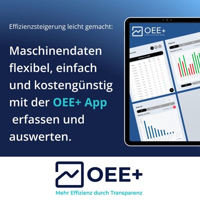 OEE+: Industrie 4.0 App für produktive Fertigung