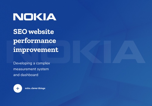 Mito Performance Projekt - Nokia an die Website-Performance-Messung durch Page-Speed-Messung heranführen