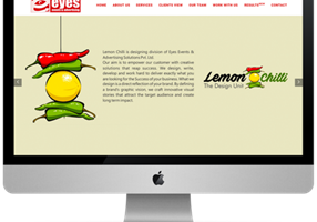 Hamsa Hitech Projekt - Eyes Events  Werbung