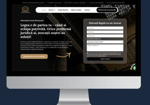 Asistenta-avocat.ro, SEO-Fallstudie für Legal Ser