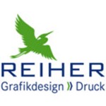 REIHER Grafikdesign & Druck Logo