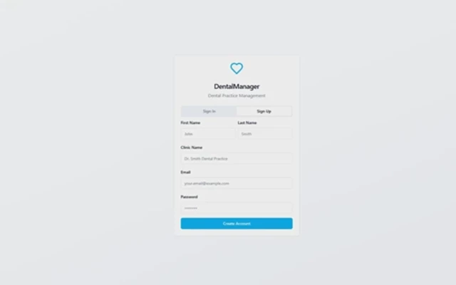TeloPak Agence Digitale Projekt - DentalManager, Modernes CRM-System für Zahnkliniken